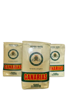 Yerba de Mate Canarias Té Verde y Jengibre de 500 gr